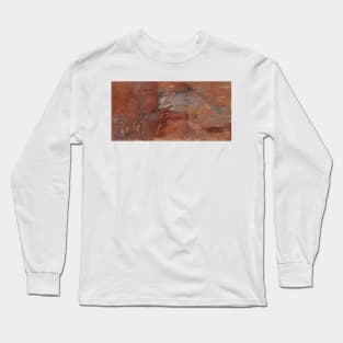 Study of Rocks, Petra by Frederic Edwin Church Long Sleeve T-Shirt